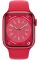 Apple Watch Series 8 45mm Red Aluminium Case with Red Sport Band